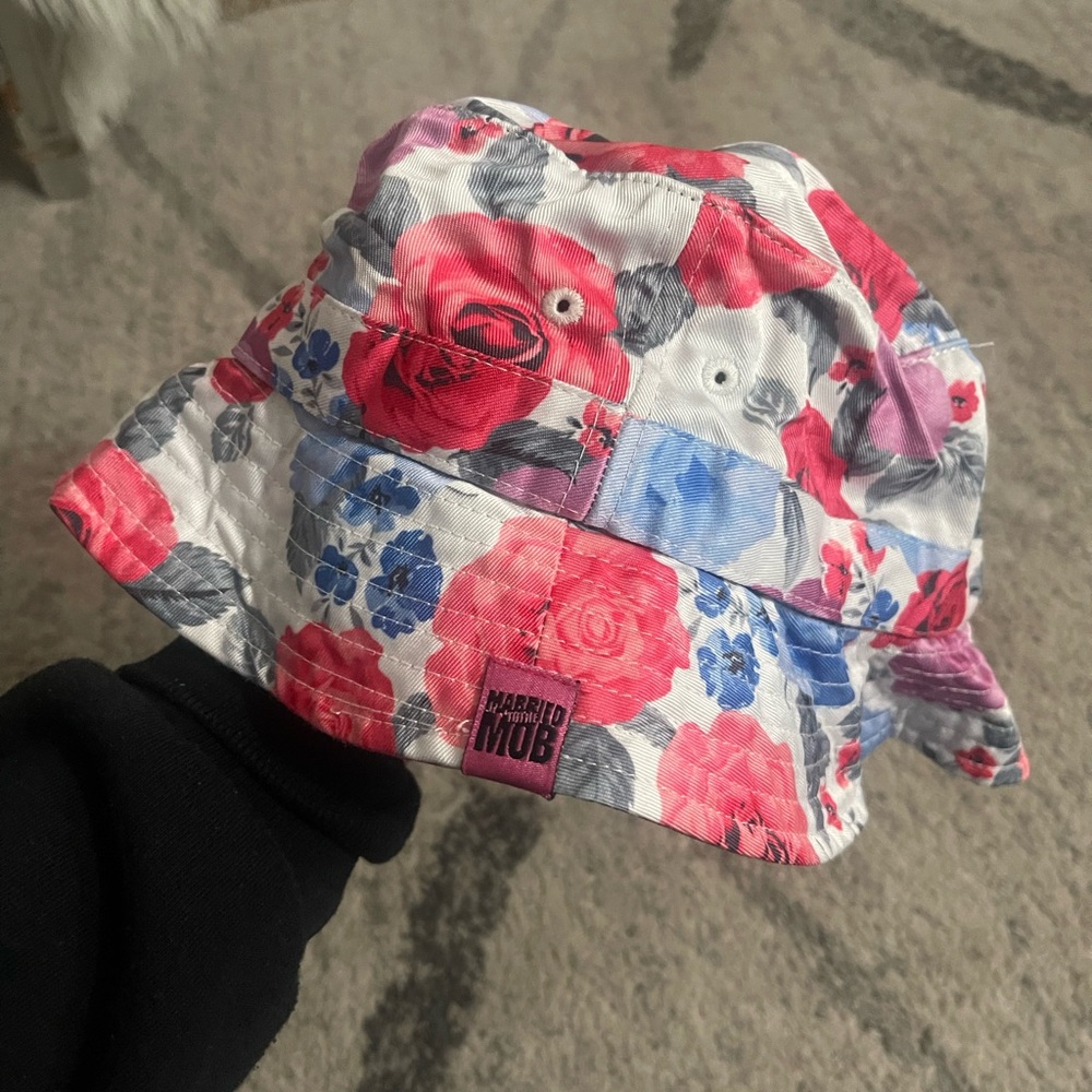 Married to the mob bucket hat